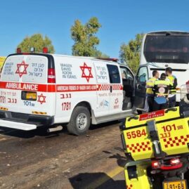 bus-driver-killed,-dozens-wounded-in-collision-with-tractor-near-netivot